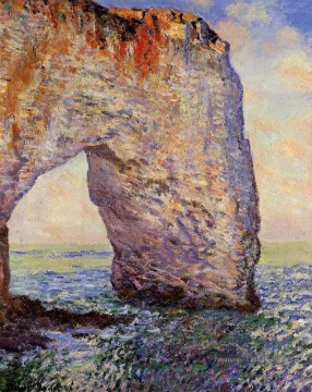 Le Manneport près d’Etretat Claude Monet Peinture à l'huile